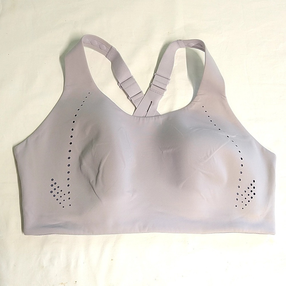 Lululemon AirSupport Sports Bra Womens 36DD Purple High Impact Running Workout